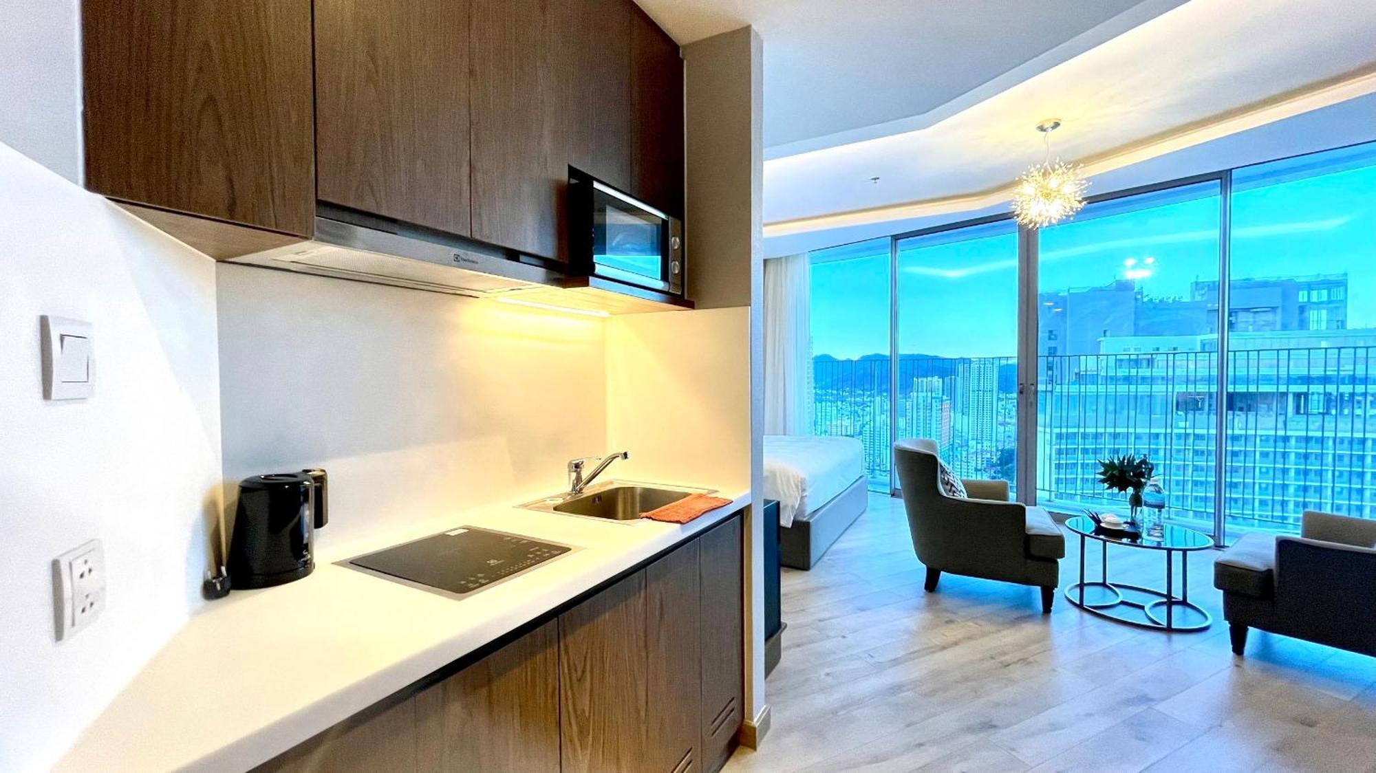 Panorama Ocean View Luxury Apartment Nha Trang Buitenkant foto